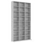 Voir la diapositive 2 : VIDAXL Armoire a CD Sonoma gris 102x23x177,5 cm Bois d'ingenierie