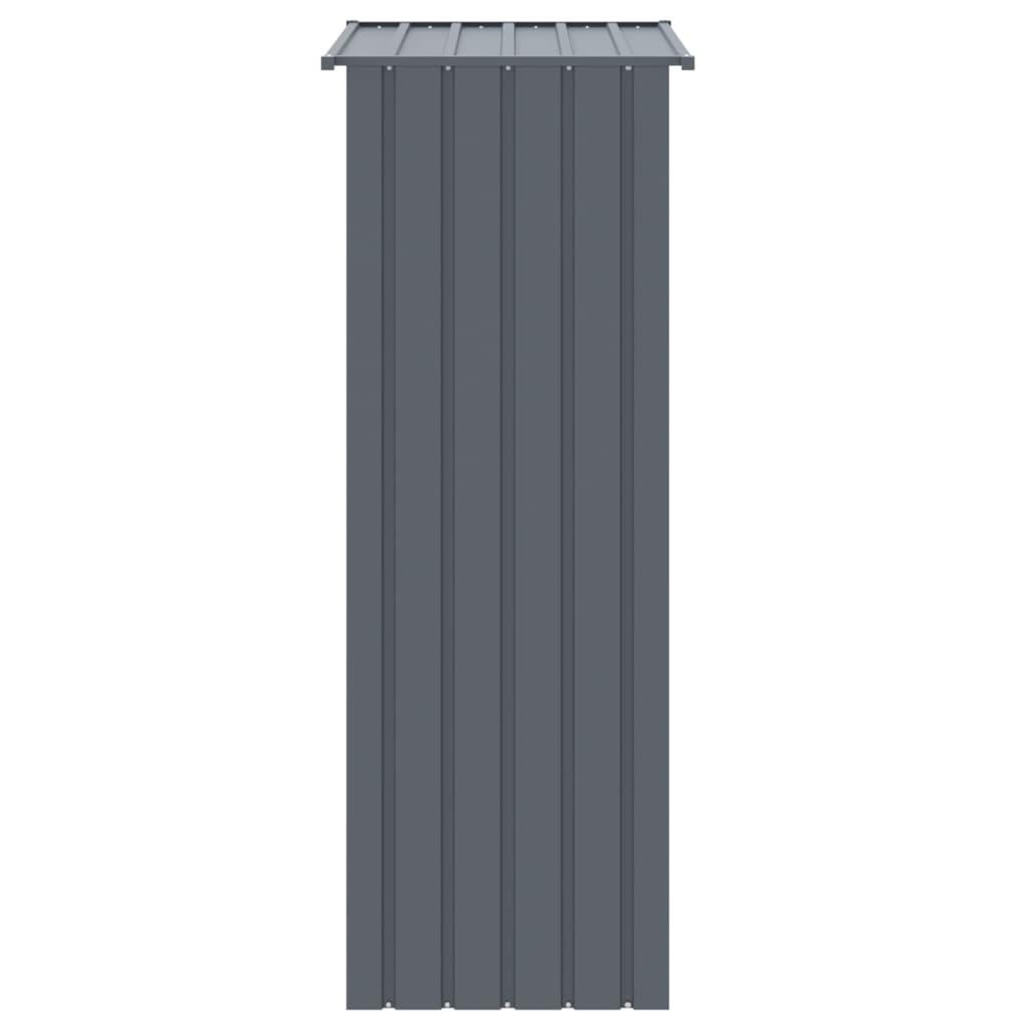 Voir la diapositive 4 : VIDAXL Cage a oiseaux anthracite 115x78x200 cm acier galvanise