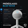 Voir la diapositive 4 : Logitech Micro Streaming Yeti Orb Blanc
