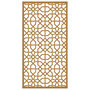 Voir la diapositive 5 : VIDAXL Decoration murale jardin 105x55cm acier corten design mauresque