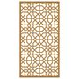 Voir la diapositive 5 : VIDAXL Decoration murale jardin 105x55cm acier corten design mauresque