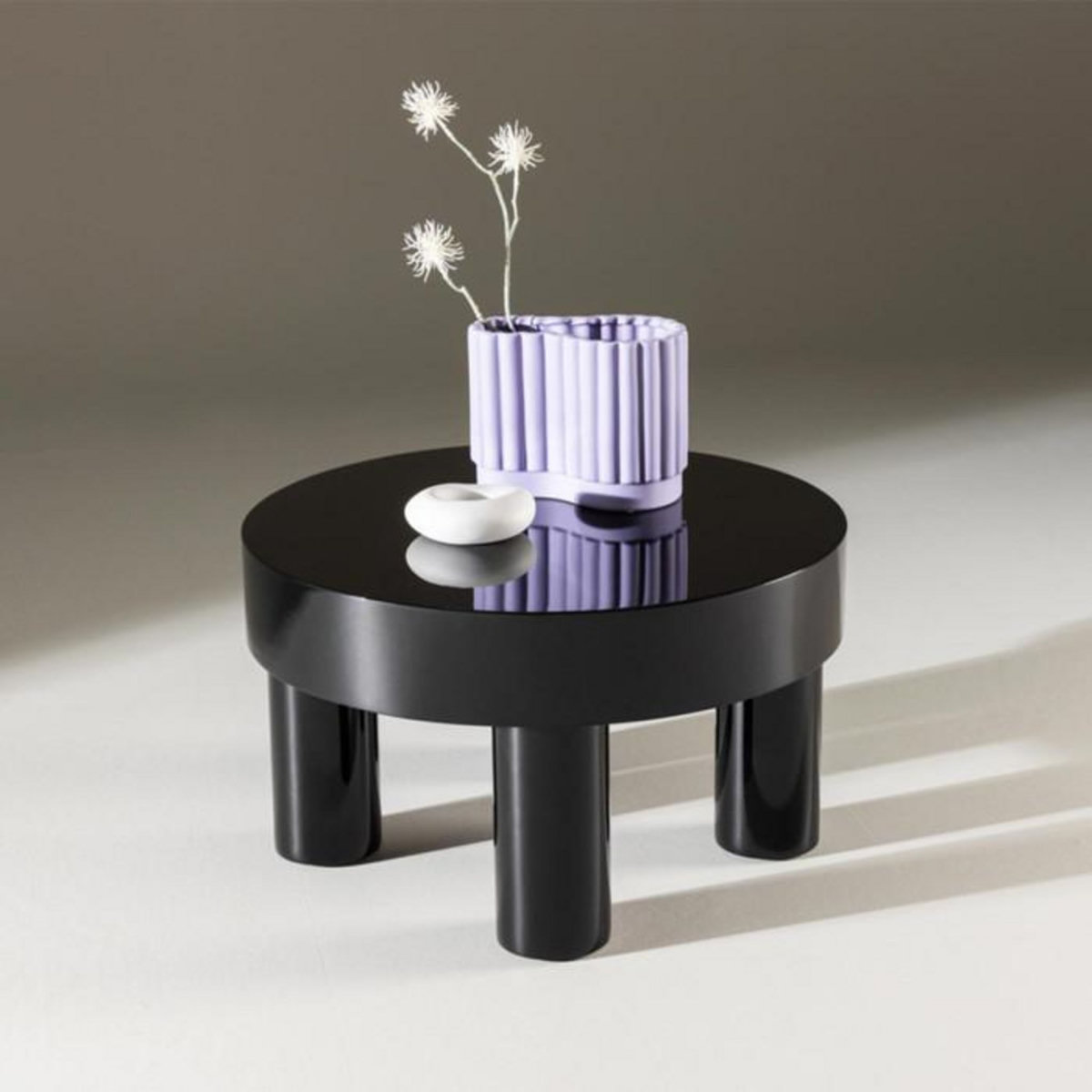 Paris Prix Table Basse Design  Varberg  60cm Noir