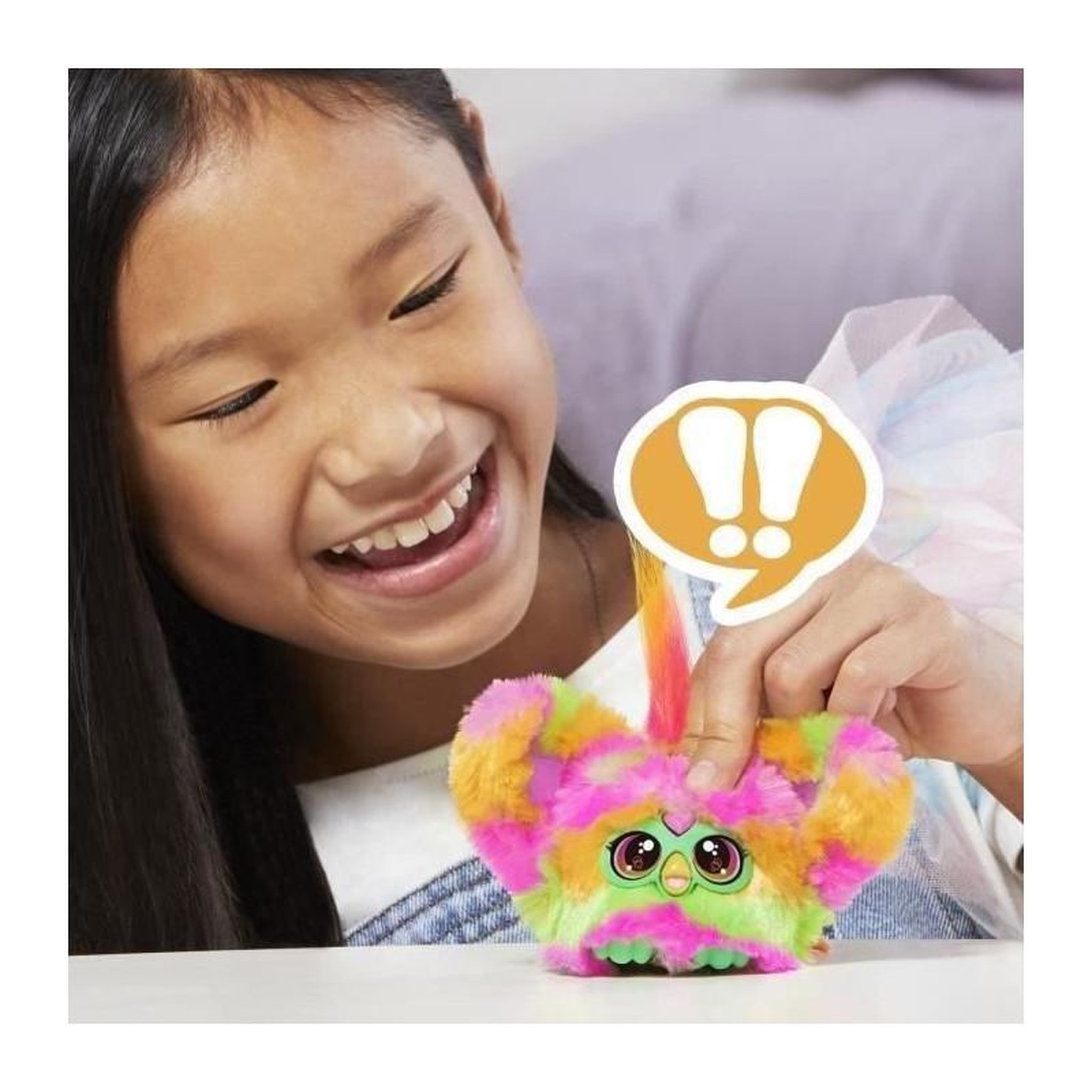 Voir la diapositive 4 : HASBRO Furby Furblets Par-Tay, mini peluche électronique