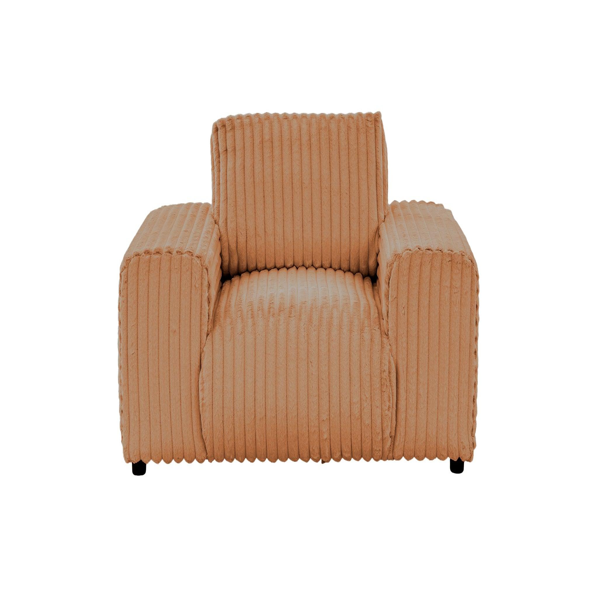 Voir la diapositive 1 : CASANOVA PARIS Caisa - fauteuil en velours côtelé
