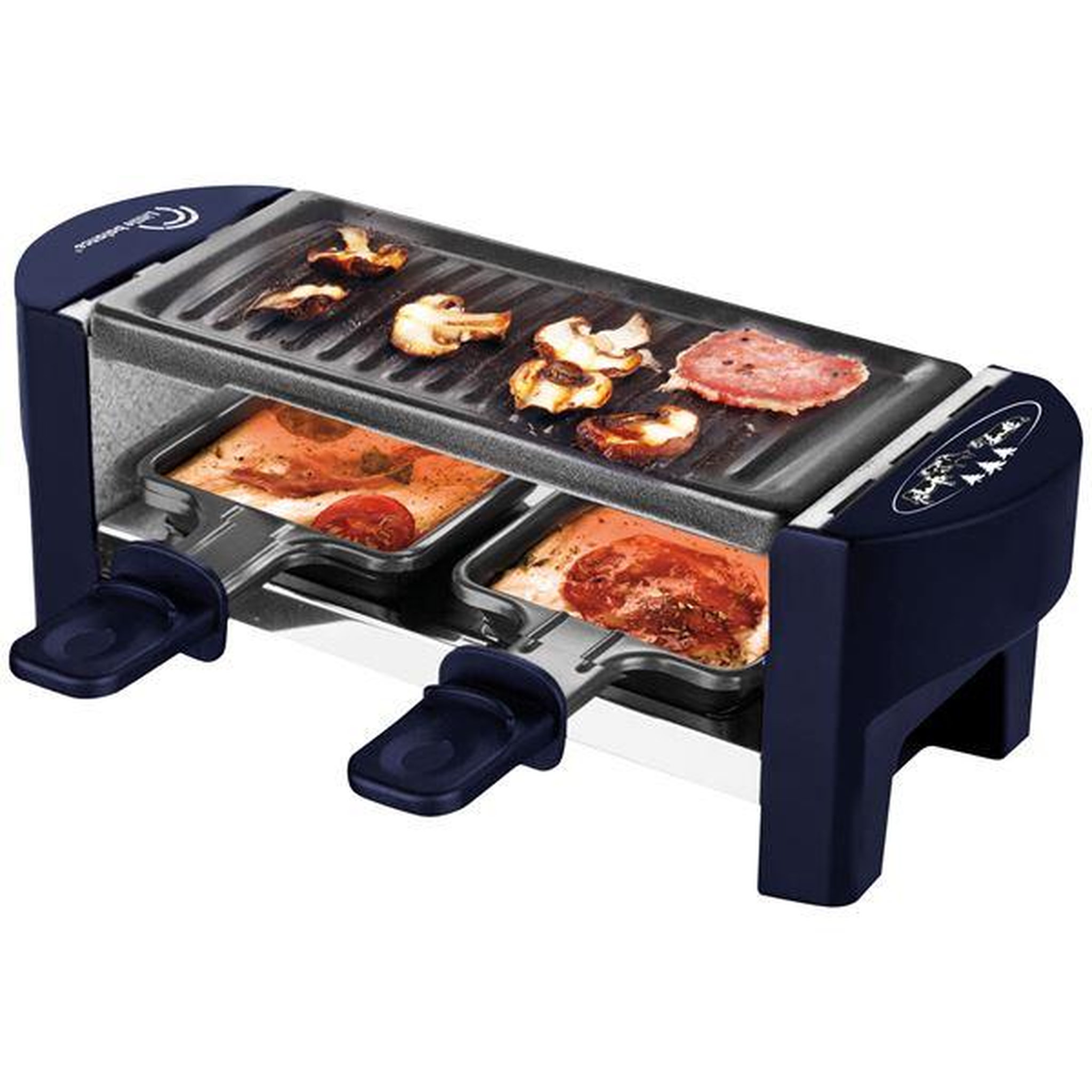 LITTLE BALANCE Raclette multifonction 320w bleu nuit - 8616
