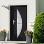 Voir la diapositive 1 : VIDAXL Porte d'entree anthracite 98x190 cm PVC