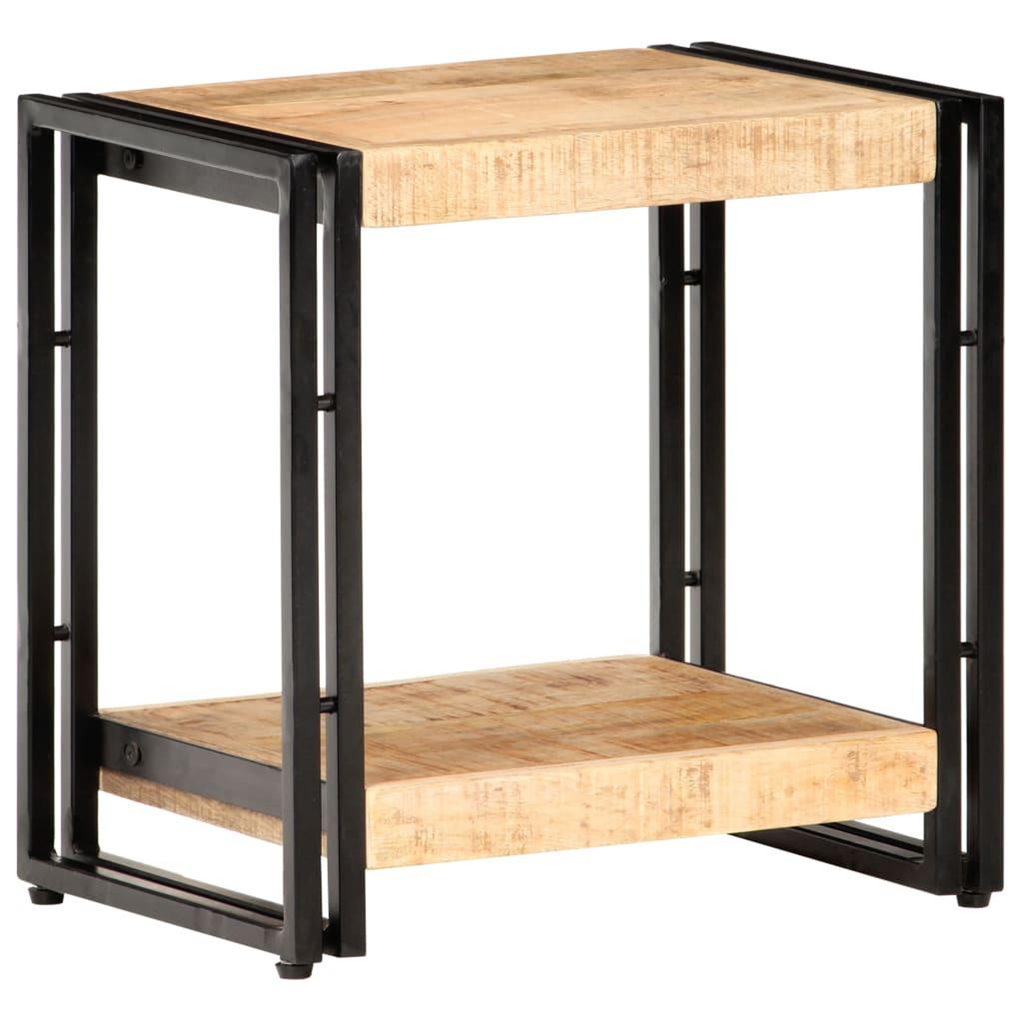 VIDAXL Table d'appoint 40x30x40 cm Bois de manguier brut