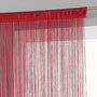 Voir la diapositive 3 : ATMOSPHERA Rideau Fil  Guopo  90x200cm Rouge
