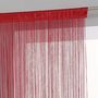 Voir la diapositive 3 : ATMOSPHERA Rideau Fil  Guopo  90x200cm Rouge