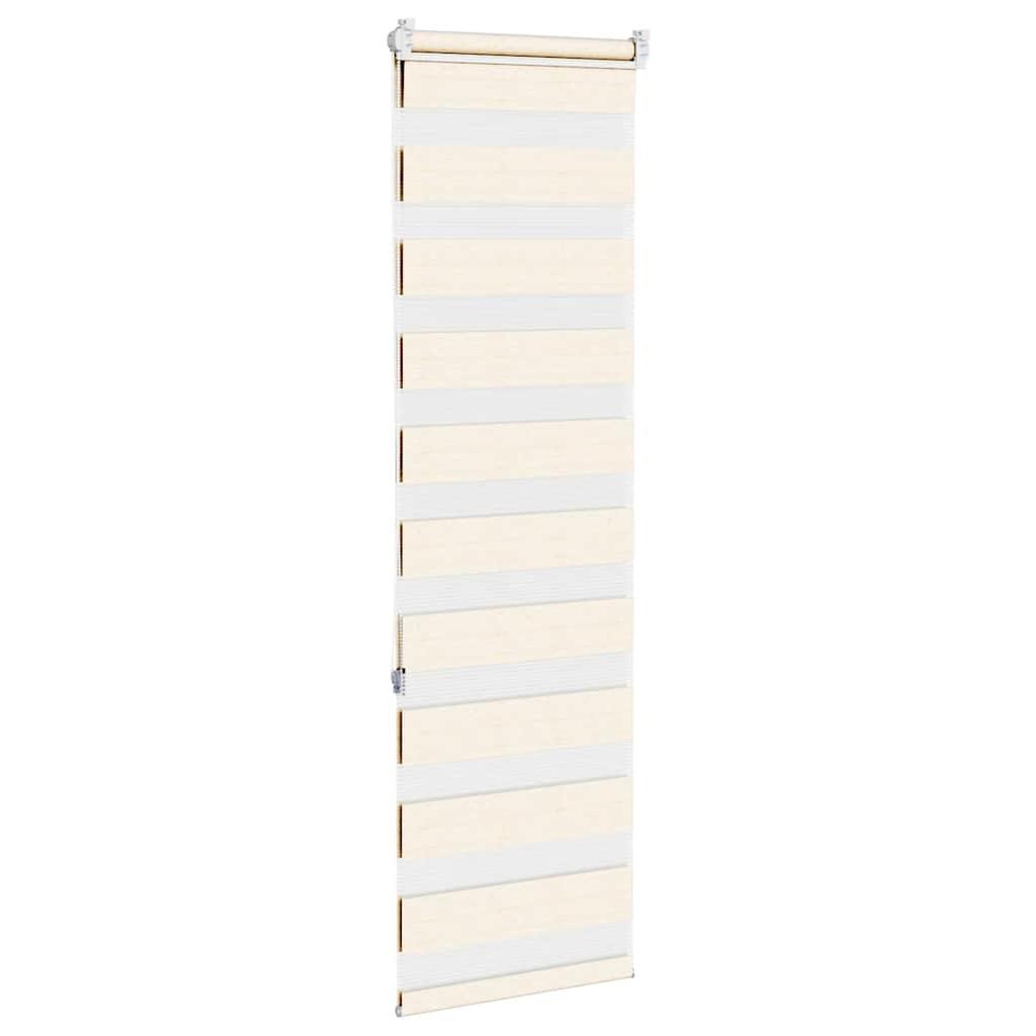 Voir la diapositive 4 : VIDAXL Store zebre beige marbre largeur du tissu 35,9 cm polyester