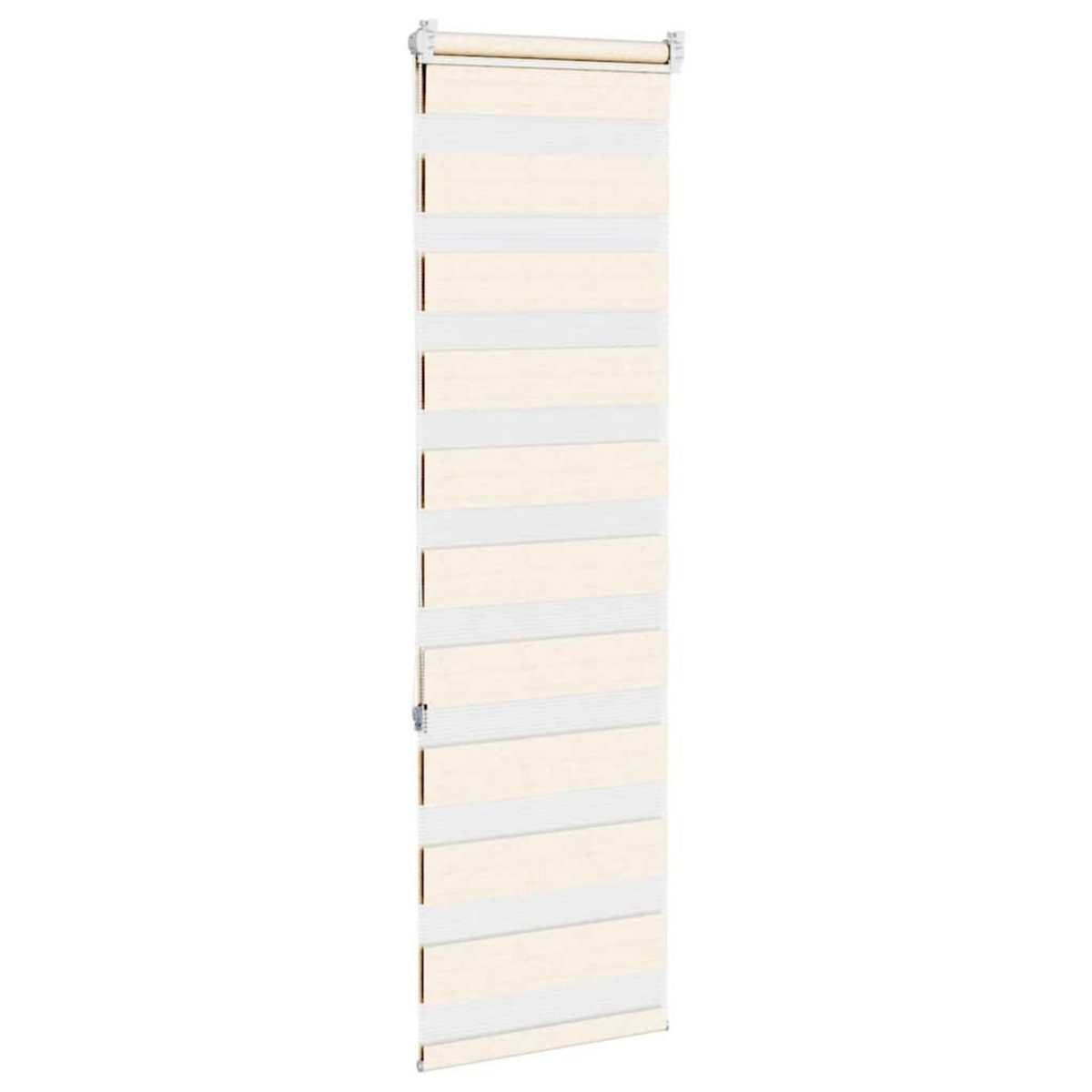 VIDAXL Store zebre beige marbre largeur du tissu 35,9 cm polyester