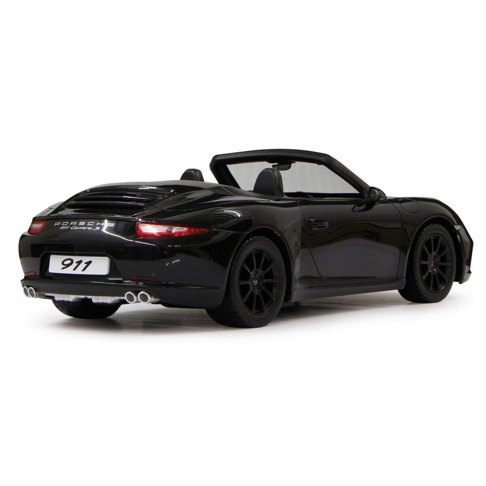 Voir la diapositive 3 : Jamara Voiture télécommandée porsche 911 carrera s 1:12 noir 2,4ghz
