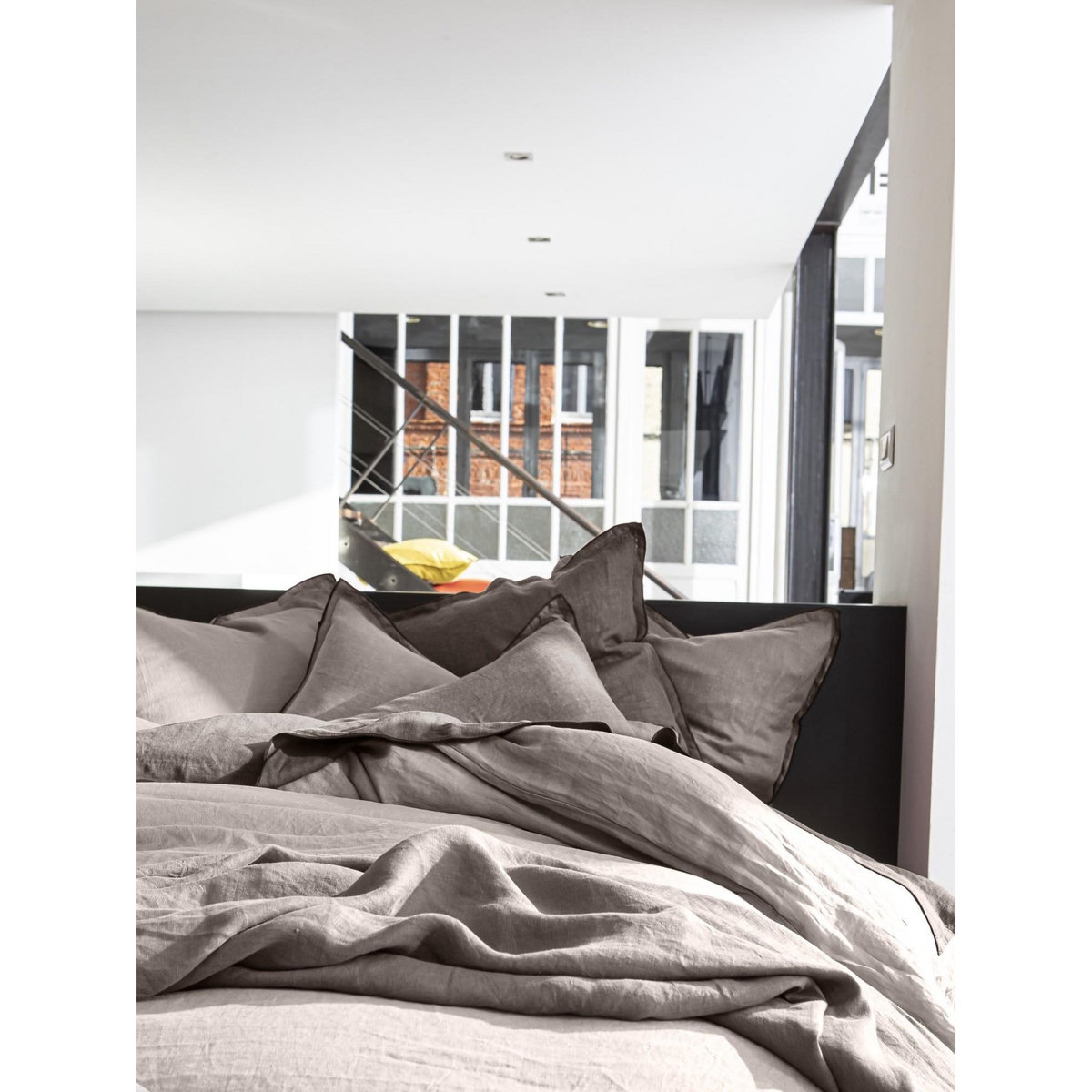 BATON ROUGE Housse de couette 100% lin lavé