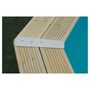 Voir la diapositive 3 : UBBINK Piscine bois Océa  580 - H130cm - Liner Beige 