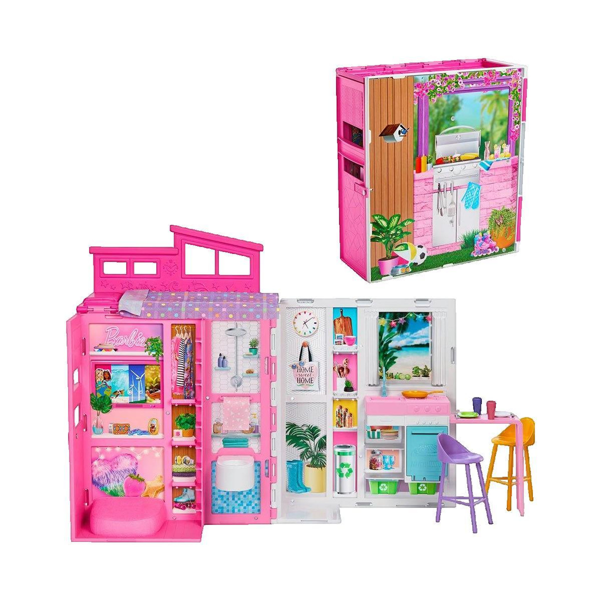 MATTEL Maison de poupée Mattel multicolore