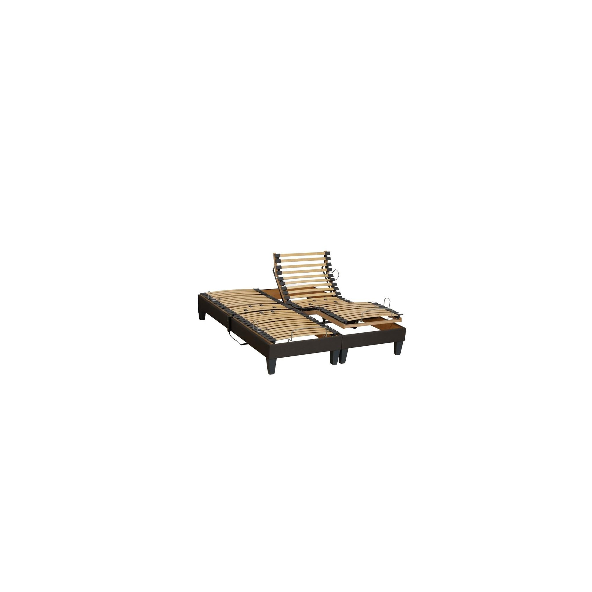Voir la diapositive 1 : IDLITERIE Lot de 2 sommiers de relaxation électrique VANESSA, confort ajustable