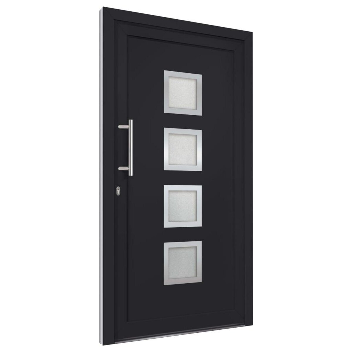 VIDAXL Porte d'entree Anthracite 98x190 cm