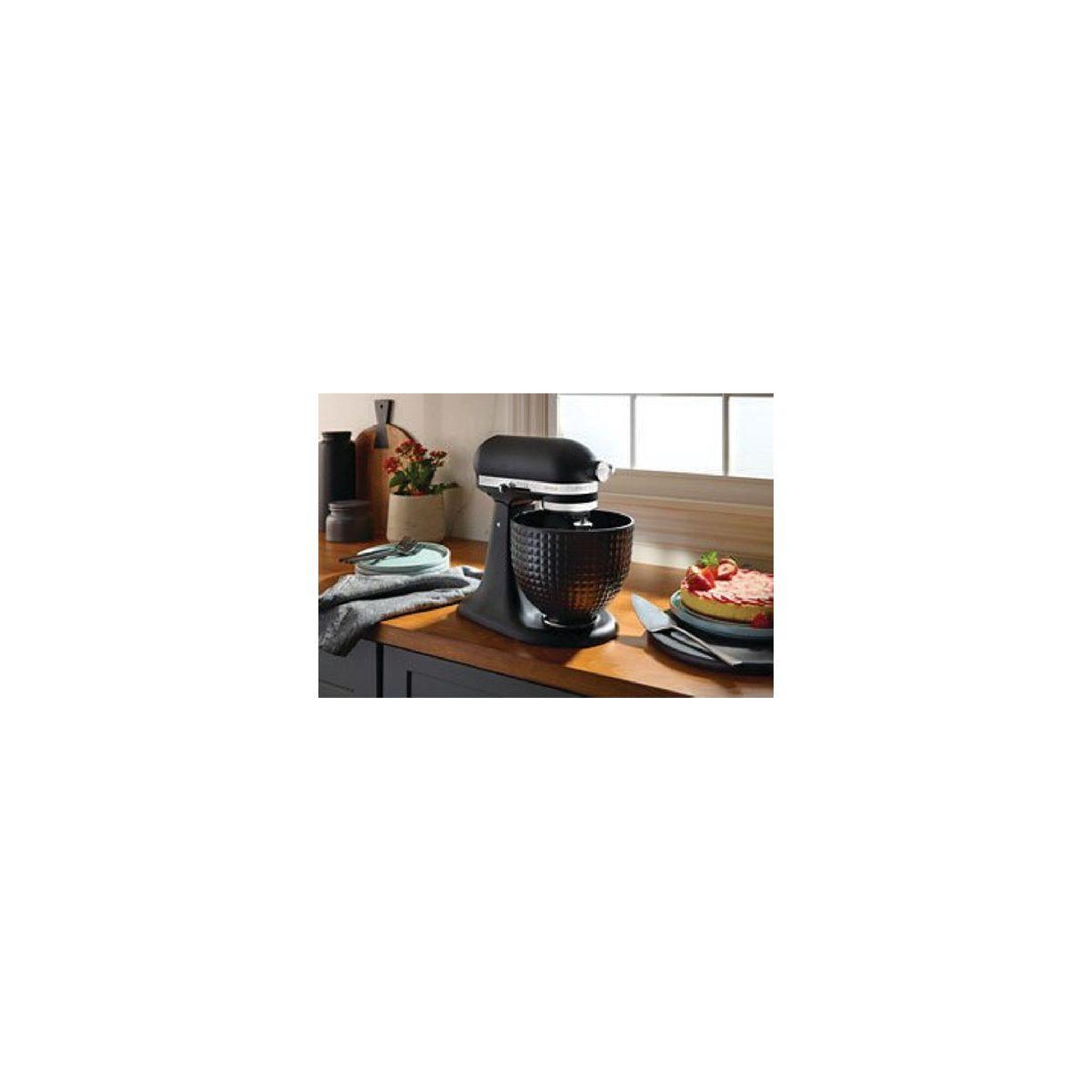 Voir la diapositive 3 : KitchenAid Robot pâtissier a tete inclinable - artisan - black