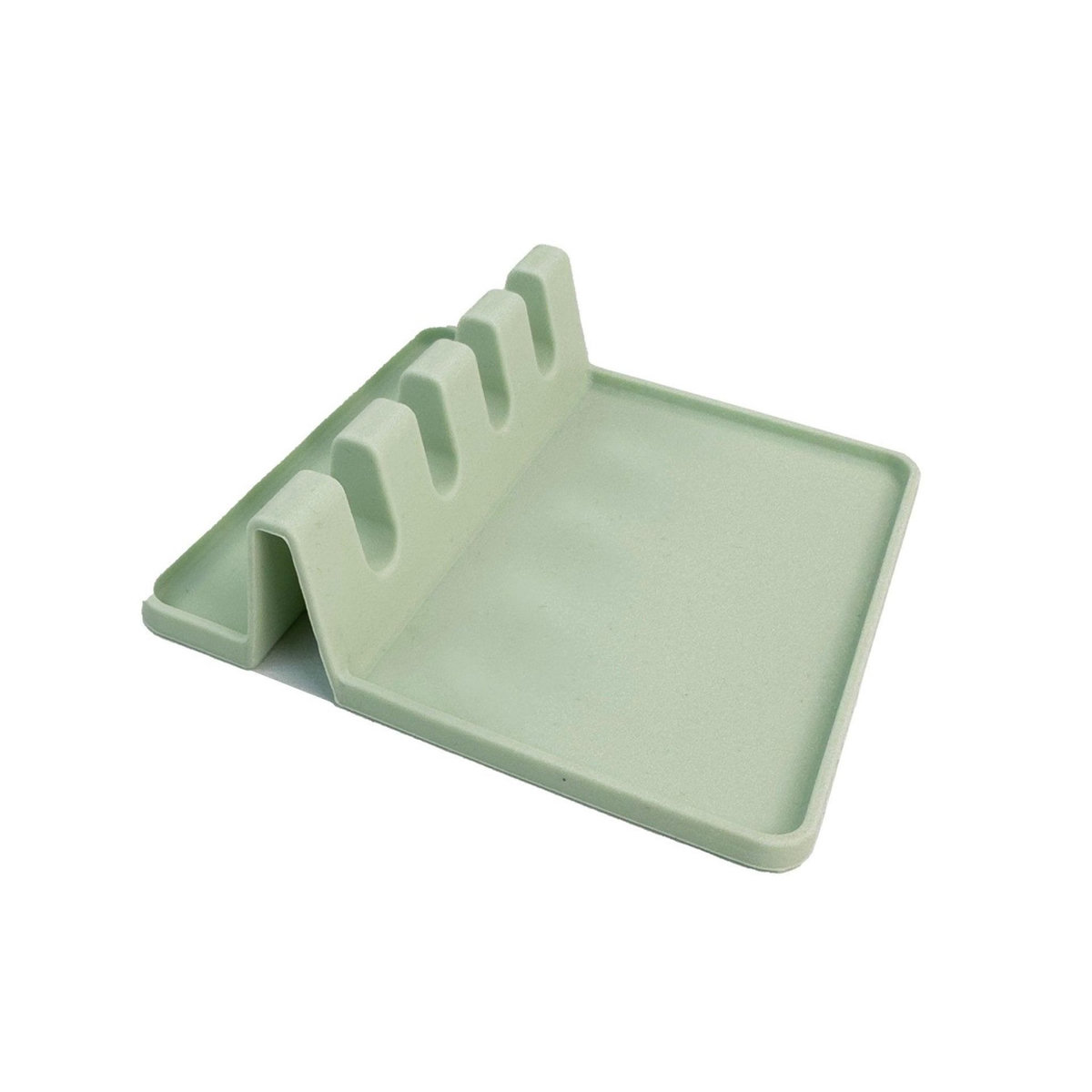 Fackelmann Support à spatule en Silicone Vert Fackelmann OCEAN