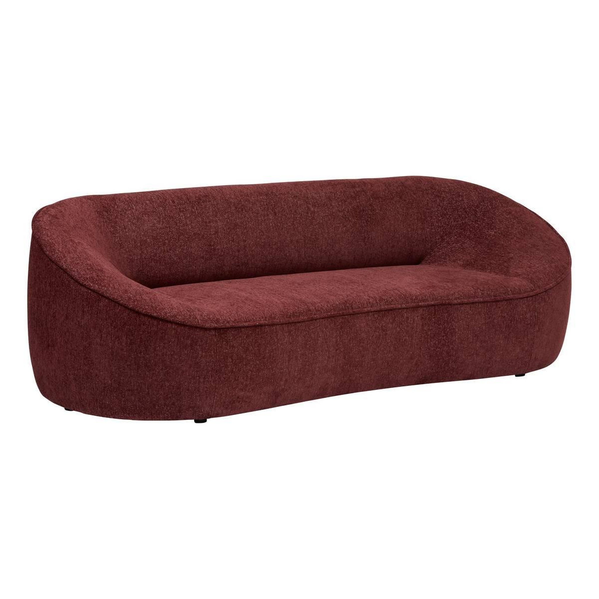 Voir la diapositive 2 : ATMOSPHERA Canapé Droit 3 Places  Ostuni  232cm Bordeaux