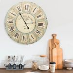 VIDAXL Horloge murale Multicolore 60 cm MDF