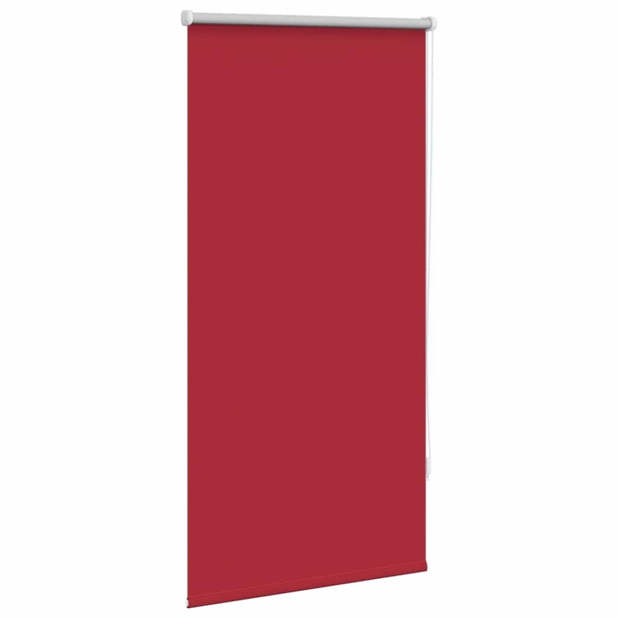 Voir la diapositive 3 : VIDAXL Store enrouleur occultant 64,4 x 120 cm, largeur du tissu 60 cm, rouge
