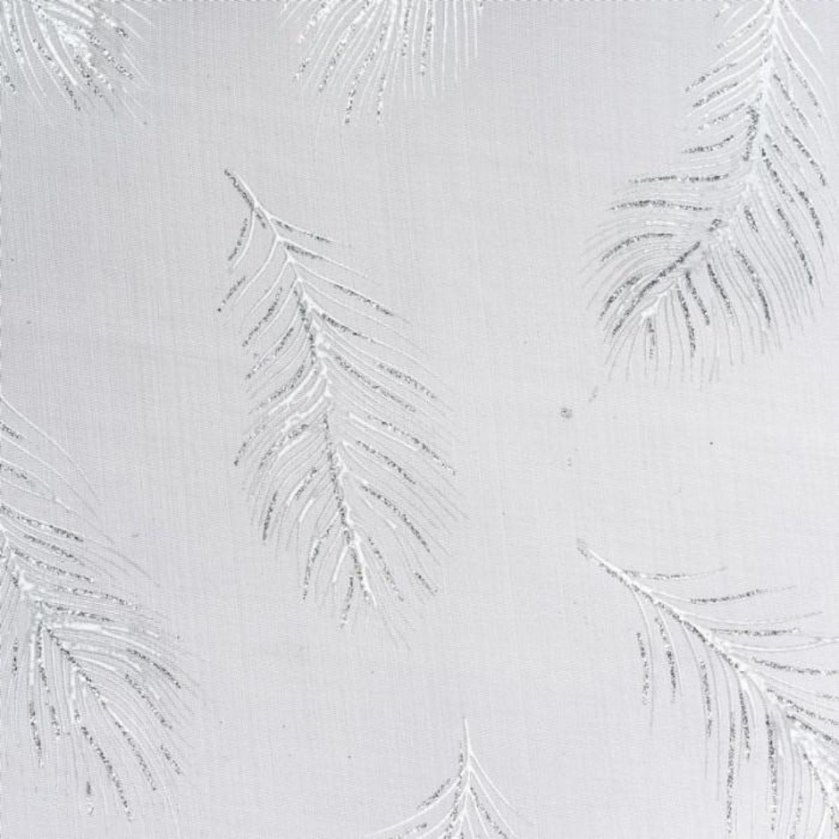 FEERIC LIGHT & CHRISTMAS Chemin de Table Plumes  Colorama  28x500cm Noir