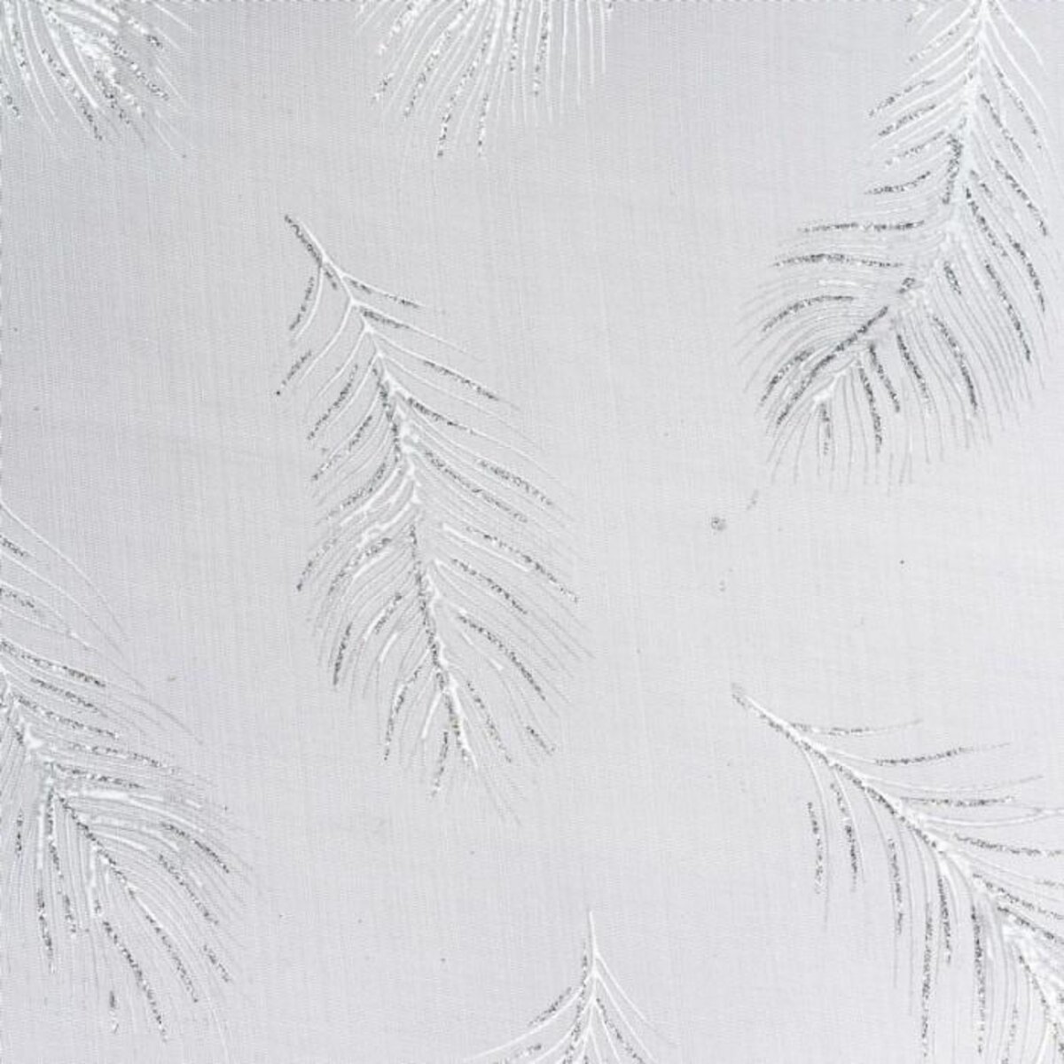 FEERIC LIGHT & CHRISTMAS Chemin de Table Plumes  Colorama  28x500cm Noir