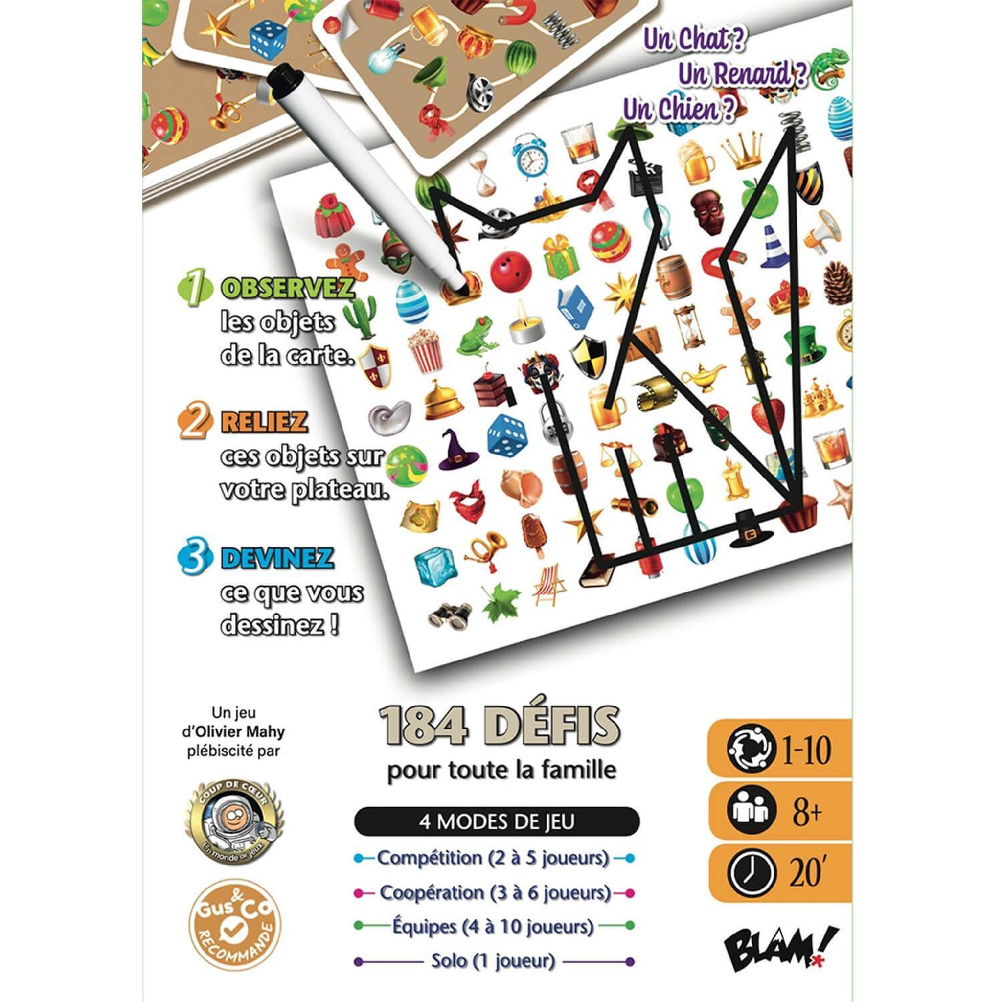 Voir la diapositive 3 : Jeu de société Blam Connecto