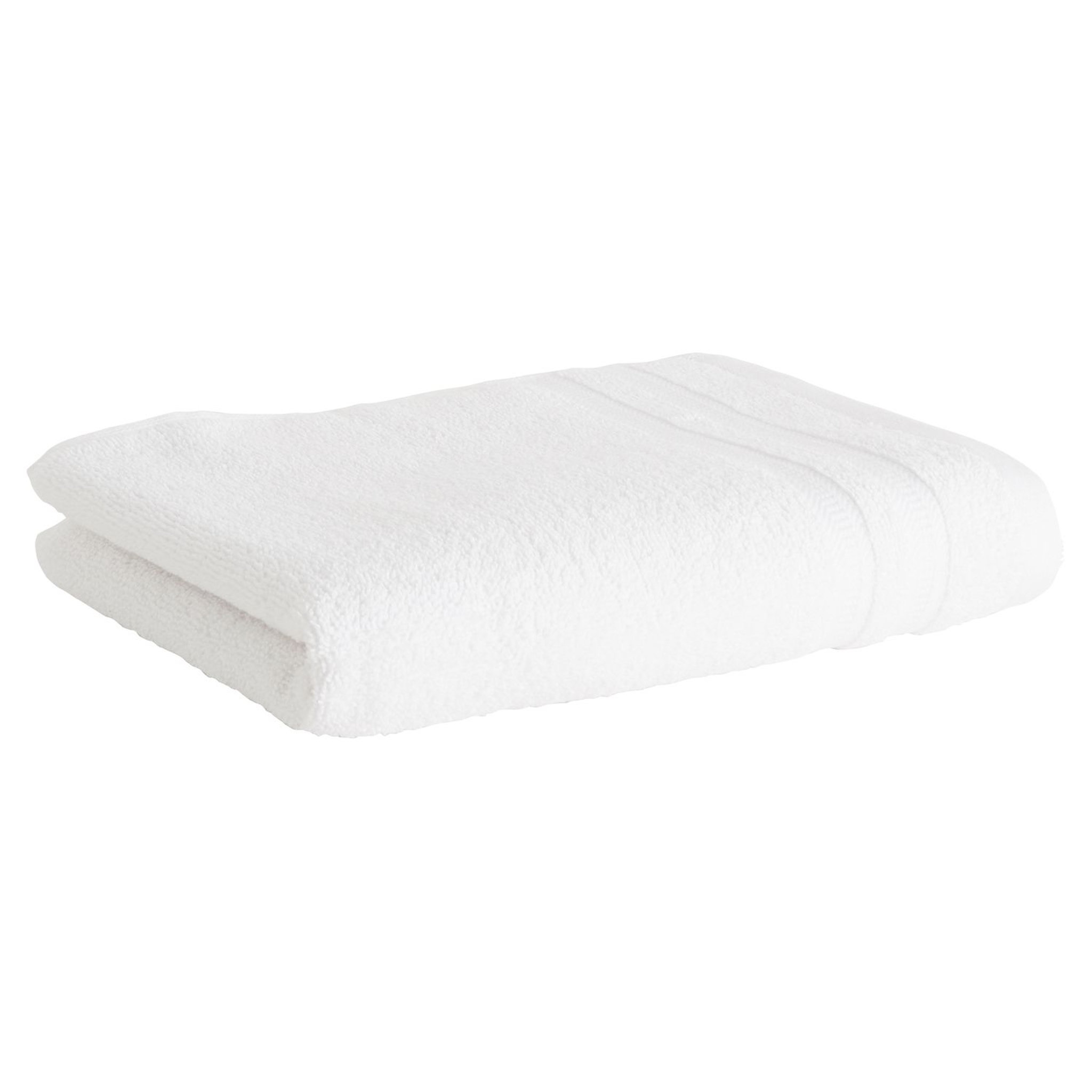 Voir la diapositive 2 : ACTUEL Maxi drap de bain uni en coton 450 g/m²