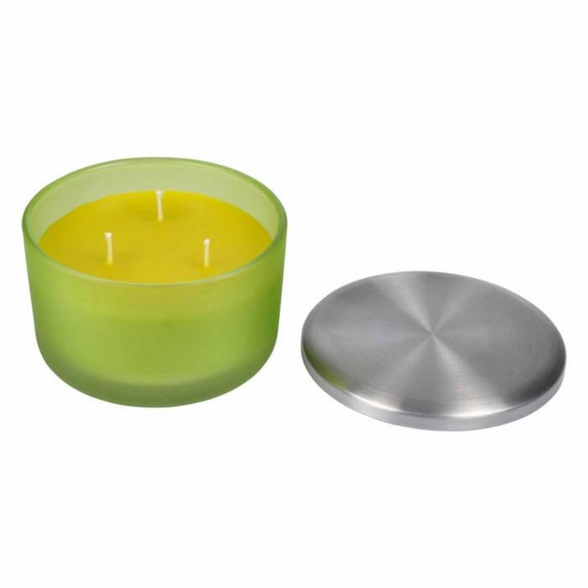 Paris Prix Bougie Parfumée Verrine  Tropical Fresh  13cm Plaisirs Exotiques