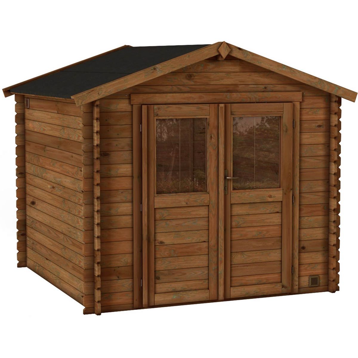 Forest Style Abri de jardin bois - 4,9m² - NICIA