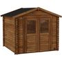 Voir la diapositive 3 : Forest Style Abri de jardin bois - 4,9m² - NICIA