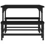 Voir la diapositive 5 : VIDAXL Table basse noir 100x50,5x40 cm bois d'ingenierie