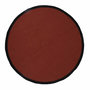 Voir la diapositive 1 : Paris Prix Tapis Rond en Coton  Bord  120cm Terracotta & Noir