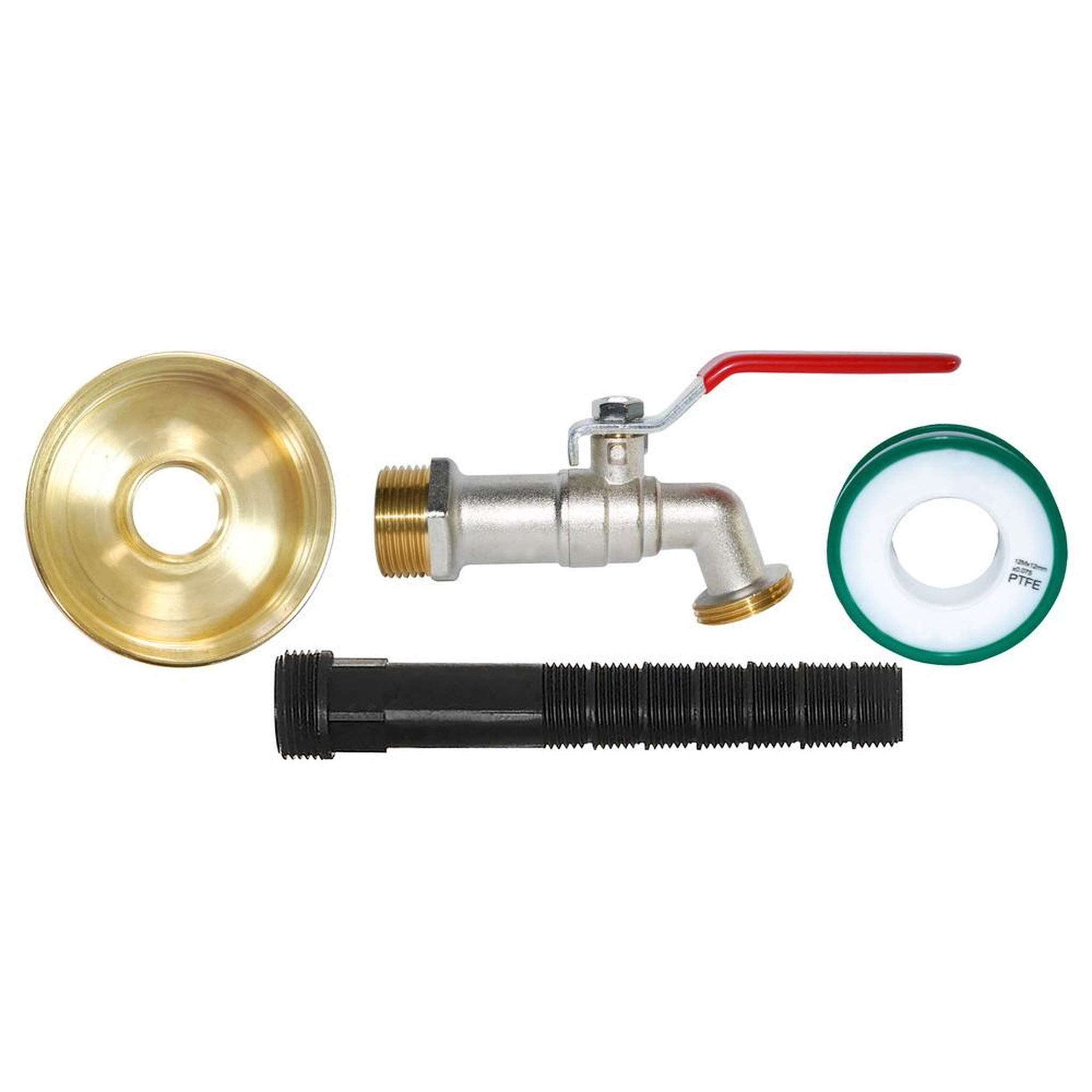 CENTRALE BRICO Kit adaptateur de cuve grillagée 1000 litres avec allonge et robinet 1/4 tour
