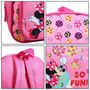 Voir la diapositive 6 : Bagtrotter BAGTROTTER Sac à dos 31 cm avec poche maternelle  Disney Minnie Rose Fun