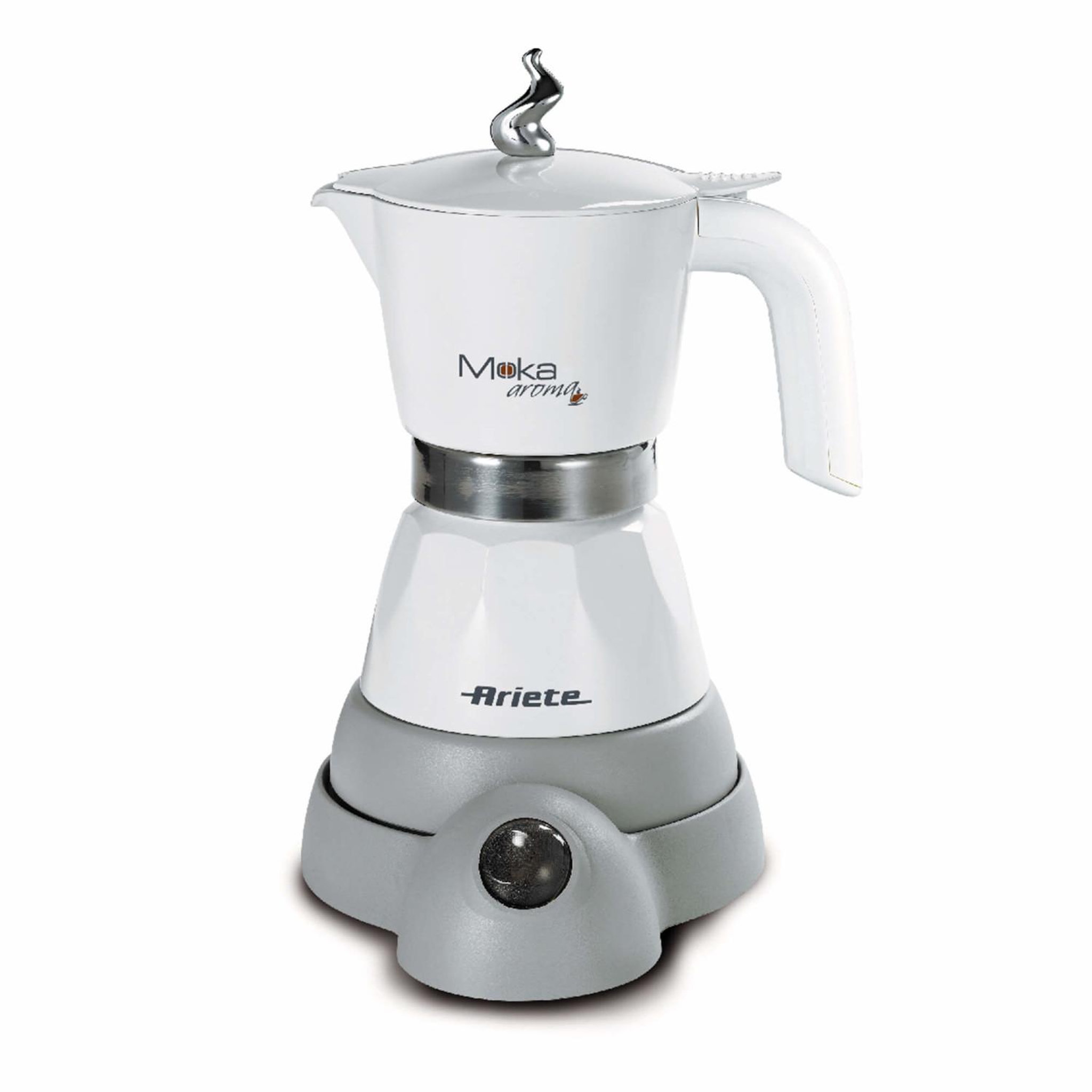 Voir la diapositive 2 : ARIETE Cafetière électrique ariete 1358 moka aroma 400w blanc