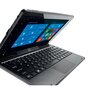Voir la diapositive 1 : QILIVE Tablette tactile avec clavier 10.1 W10 866311 Noire 32Go