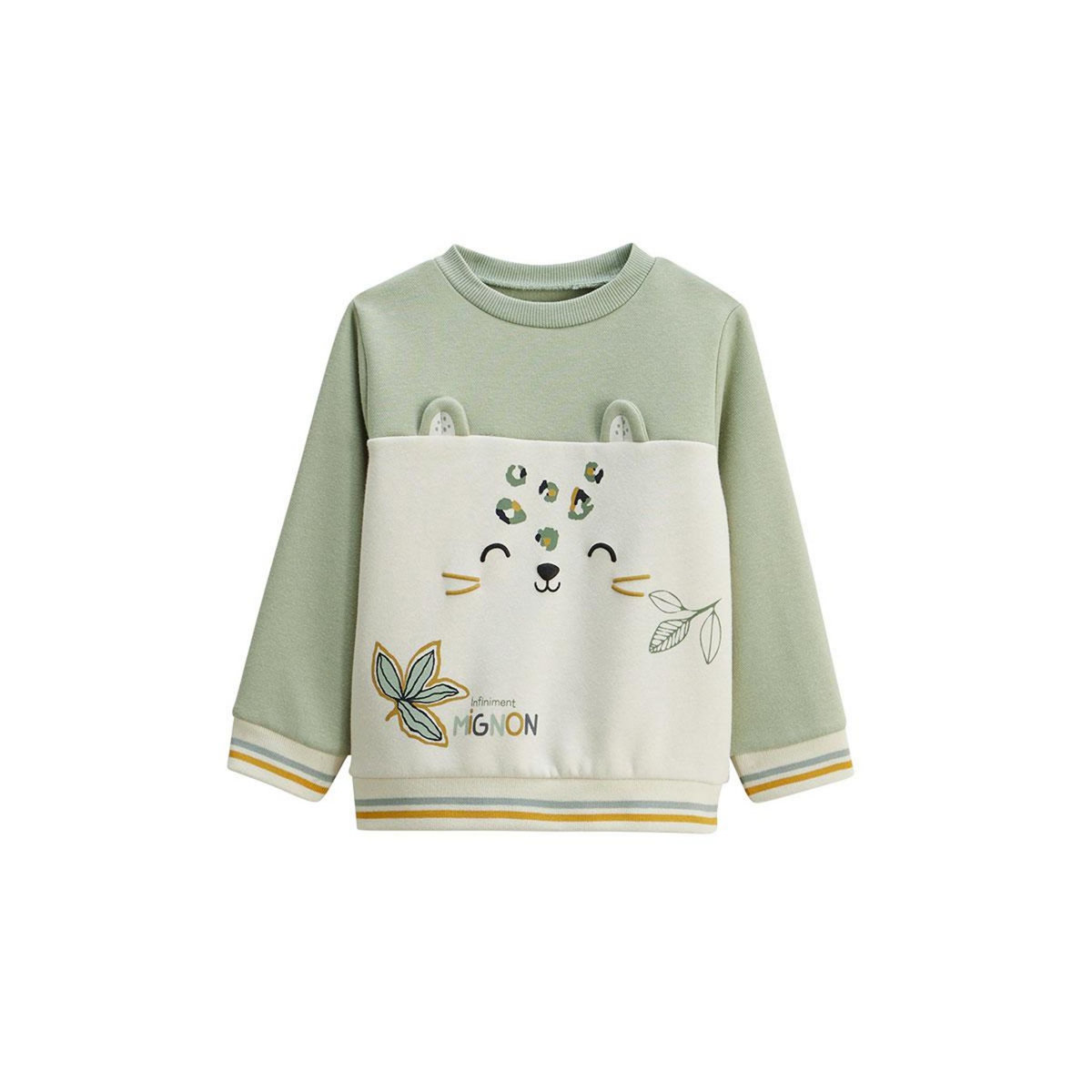 Petit Béguin Sweat-shirt enfant en molleton Boavista