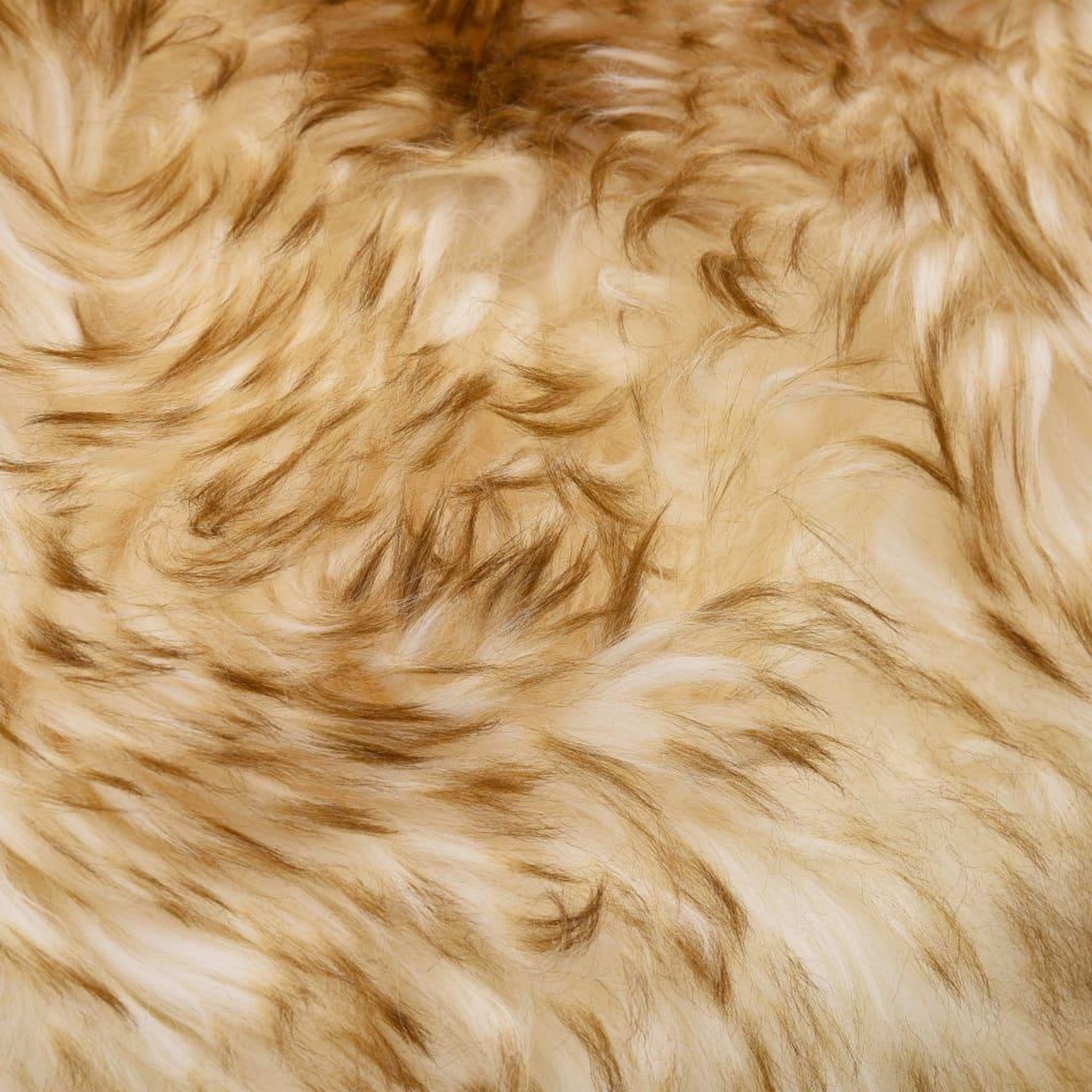 Voir la diapositive 4 : VIDAXL Tapis en peau de mouton 60 x 180 cm Melange de marron