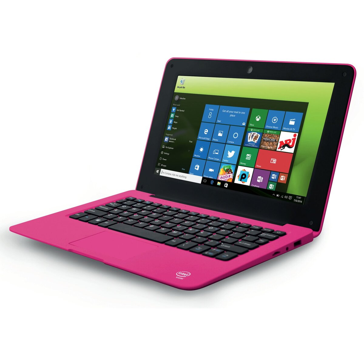 SELECLINE Ordinateur portable Netbook 32Go - Rose