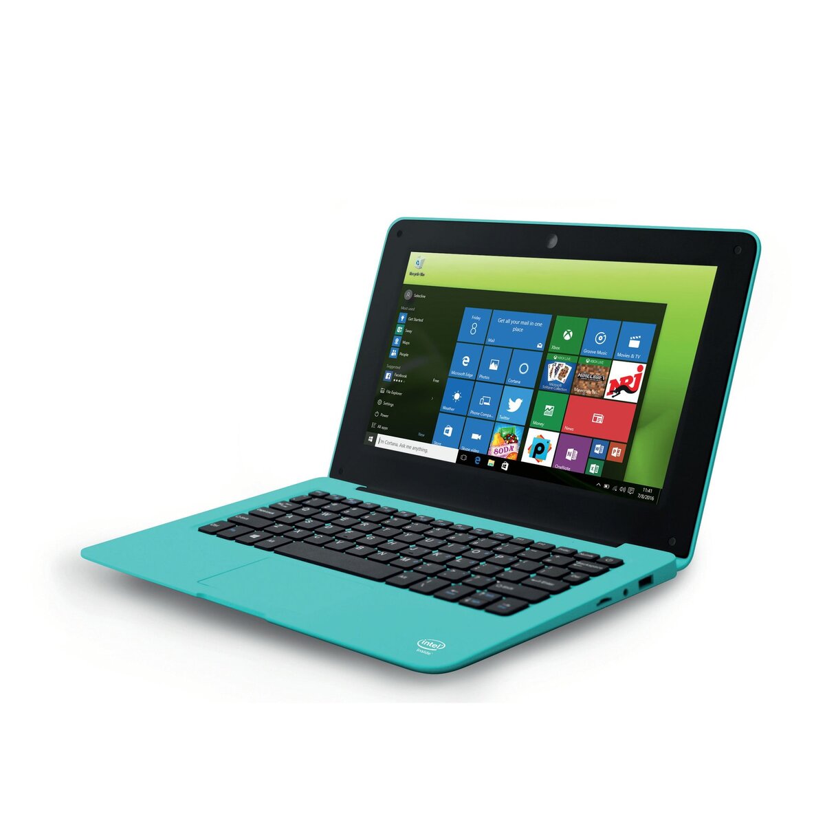 SELECLINE Ordinateur portable Netbook 32Go - Bleu