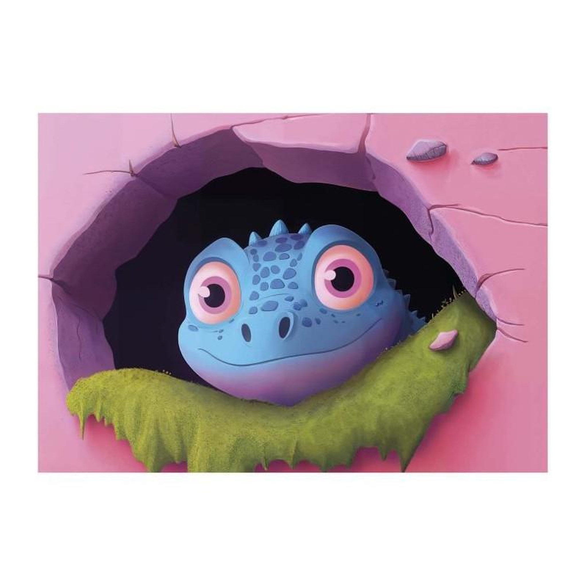 Voir la diapositive 2 : EDUCA 4 puzzles - Dinos sympathiques - 20 / 40 / 60 / 80 pièces - Educa
