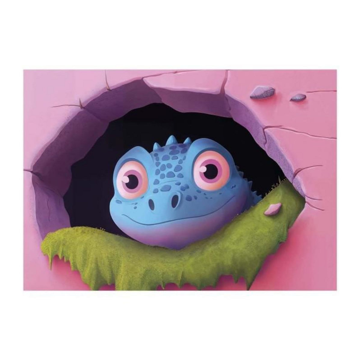 EDUCA 4 Puzzles - EDUCA - Dinos sympathiques - 20+40+60+80 pieces