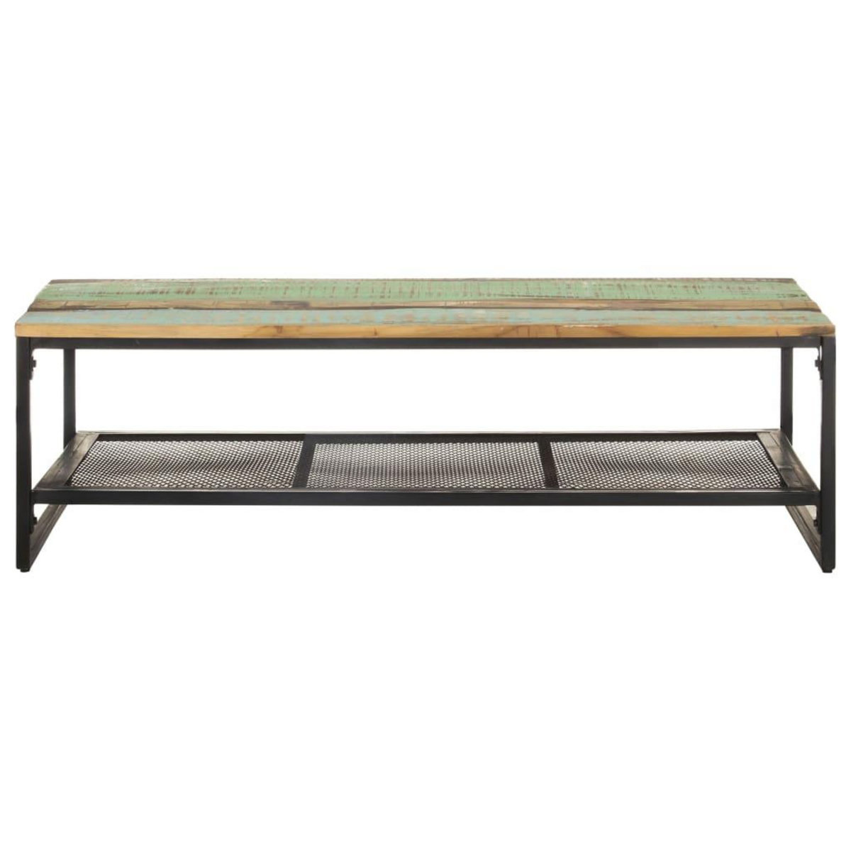 VIDAXL Table basse 110x60x35 cm Bois de recuperation massif