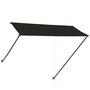 Voir la diapositive 4 : VIDAXL Auvent retractable avec LED 300x150 cm Anthracite
