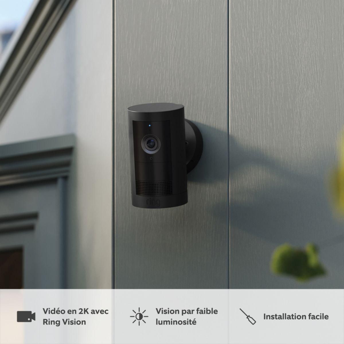 Ring Caméra de surveillance Cam Plus - Noire