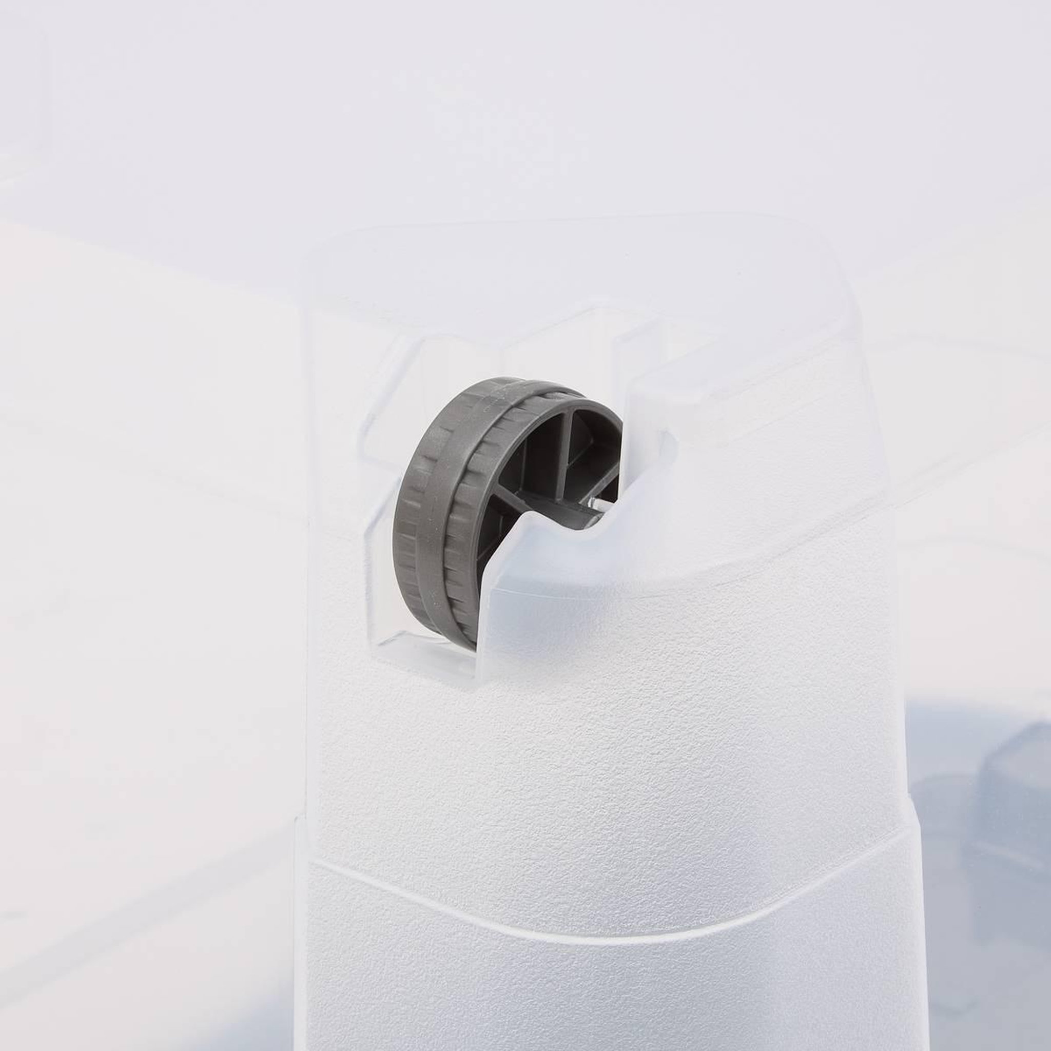 Voir la diapositive 5 : FIVE Boîte de rangement à roulettes  block'it  60l transparent