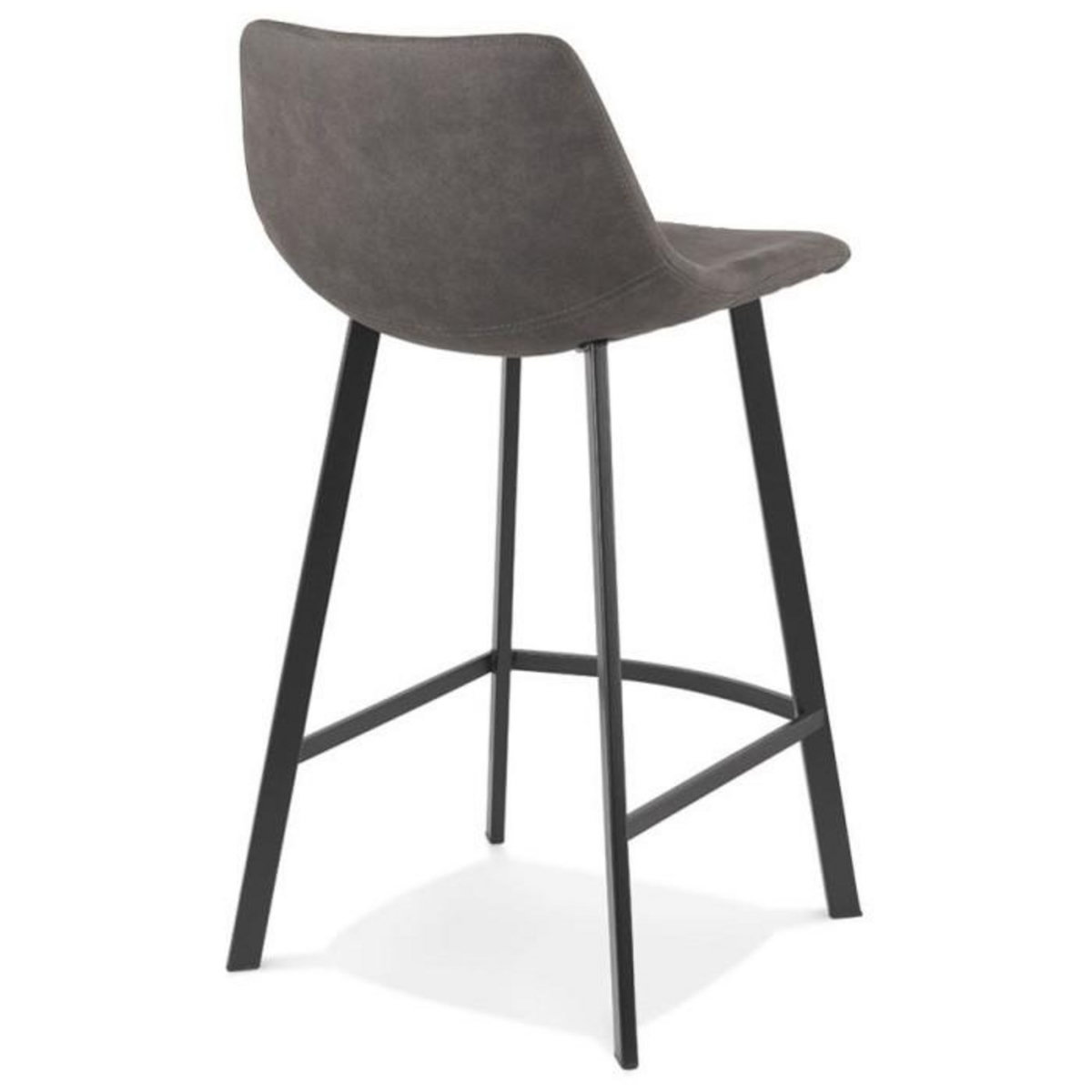 Paris Prix Tabouret de Bar Design  Souvana  90cm Gris Foncé